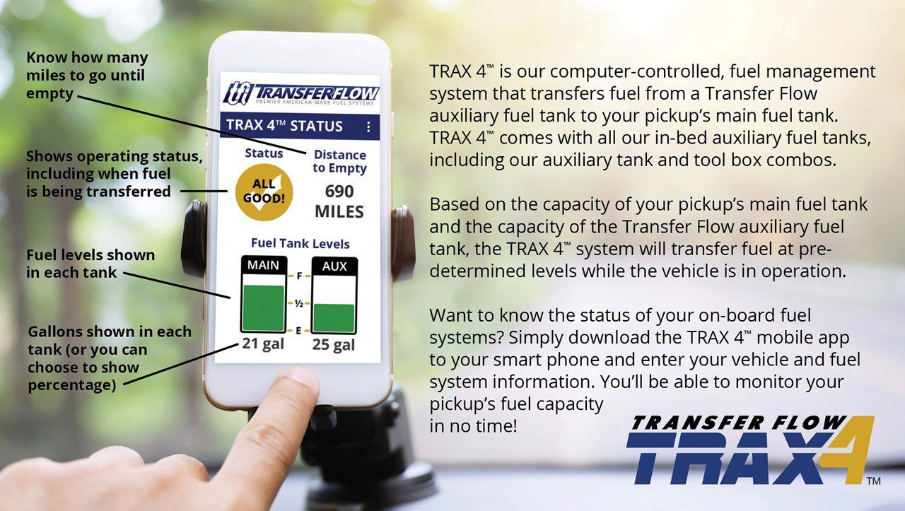 TransferFlow 40 Gallon Fuel Tank and Tool Box Combo - TRAX 3, TFL0800116188, Multi-Vehicle Fitment