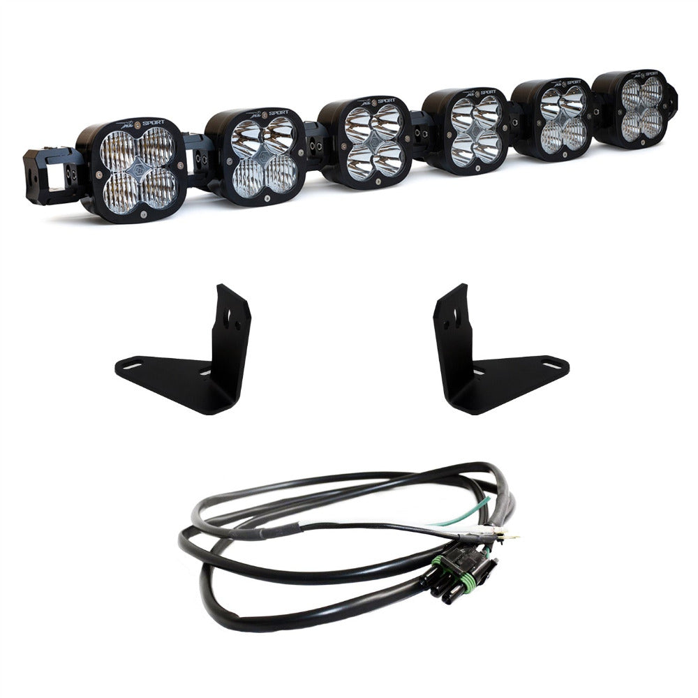 '21-23 Ford Bronco Baja Designs 6 XL Linkable LED Light Kit parts