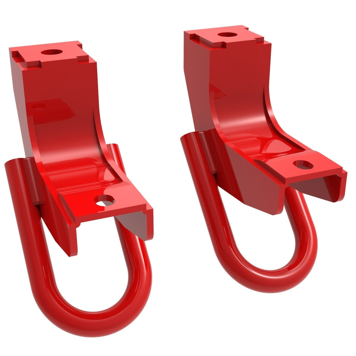 '22-23 Toyota Tundra aFe Control Red Front Tow Hooks display