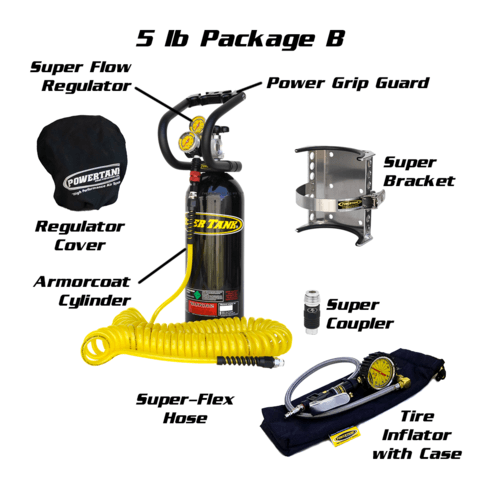 5 LB Package B Power Tank-PT05-5150 Recovery Gear PowerTank description
