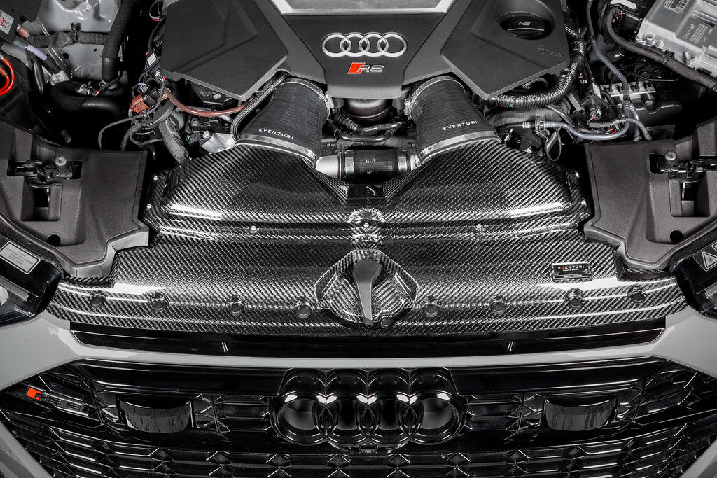 Audi C8 RS6/RS7 Matte Carbon Intake System Eventuri display