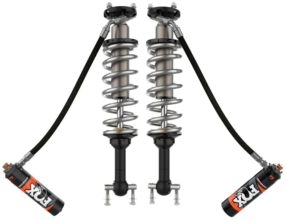 '21-23 4 Door Ford Bronco Front and Rear Fox Performance Elite Series RR 2.5 Coilovers with Upper Control Arms Coil over Pair Display 