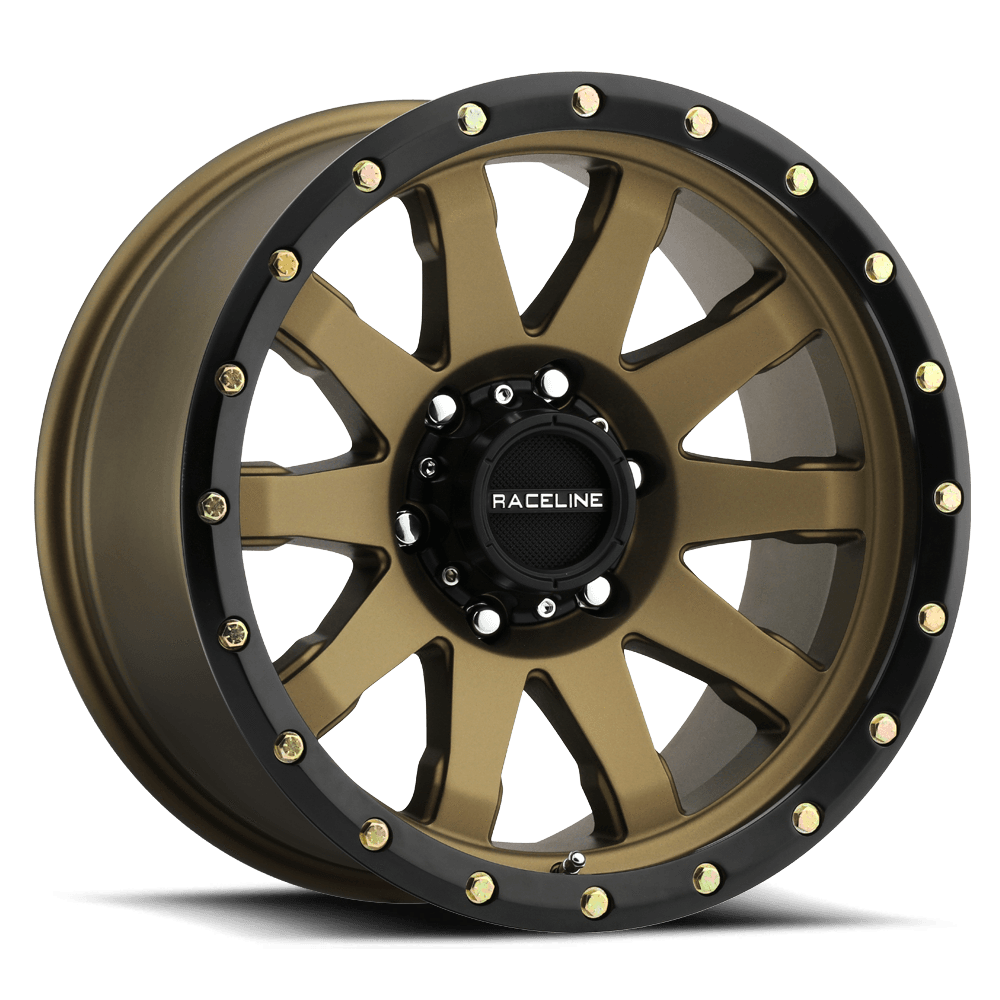 934 Clutch Wheels Raceline Wheels Bronze w/Black Ring display