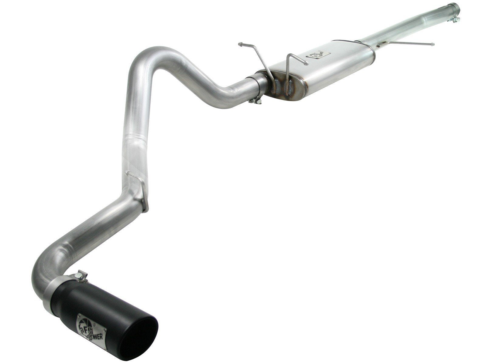 97-14 Ford F150 MACH Force Xp 3" 409 Stainless Steel Cat Back Exhaust System AFE Power display