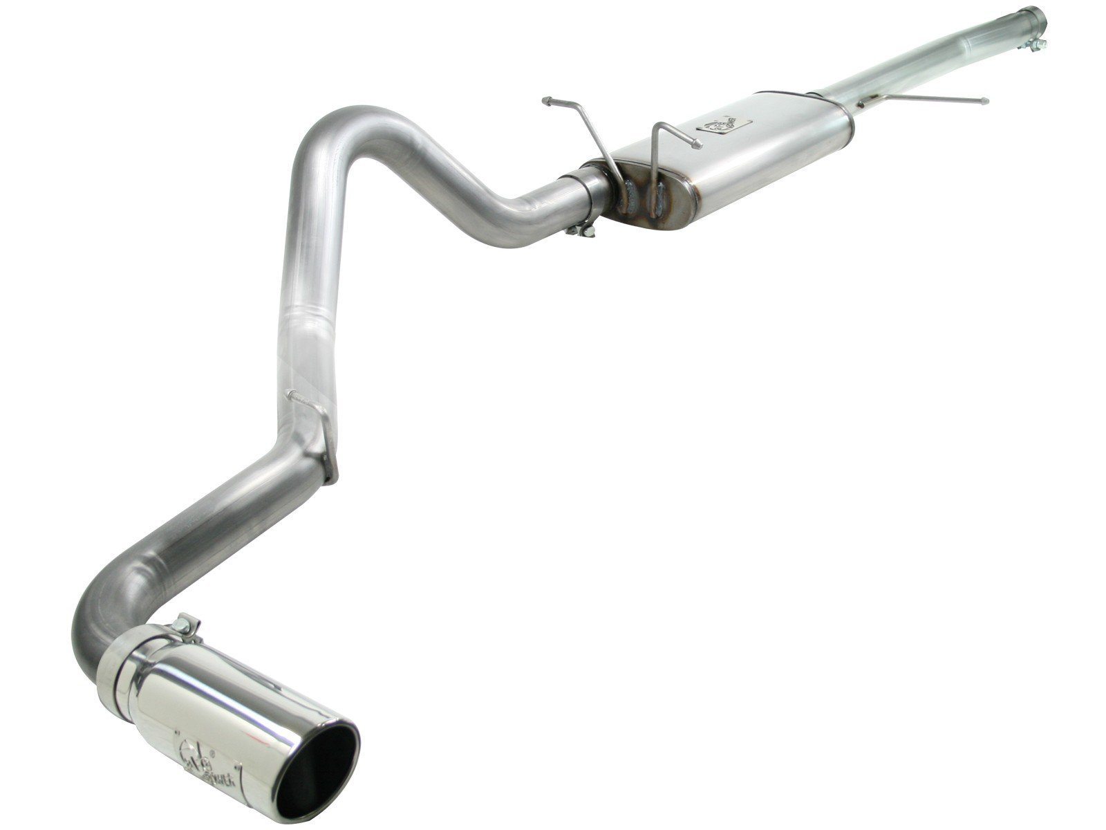 97-14 Ford F150 MACH Force Xp 3" 409 Stainless Steel Cat Back Exhaust System AFE Power display