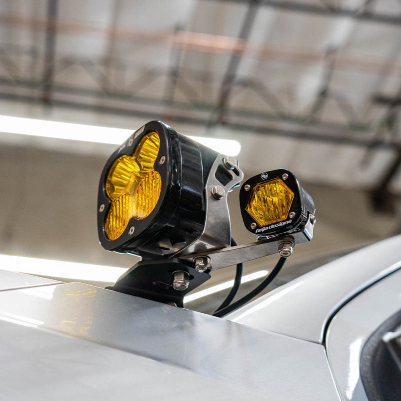 SDHQ Built A-Pillar Add A Light Mount Kit for Baja Designs XL Series L
