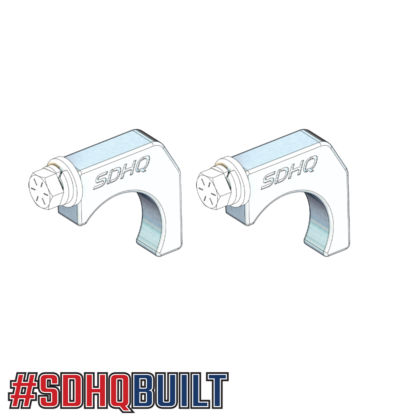 SDHQ Built Billet Tube Hook Kit design 
