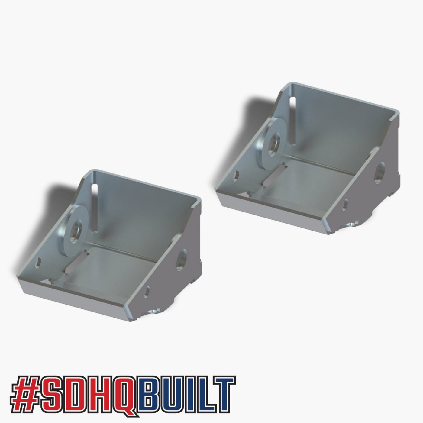 '21-25 Ford Bronco SDHQ Built Rear Shock Guards design 