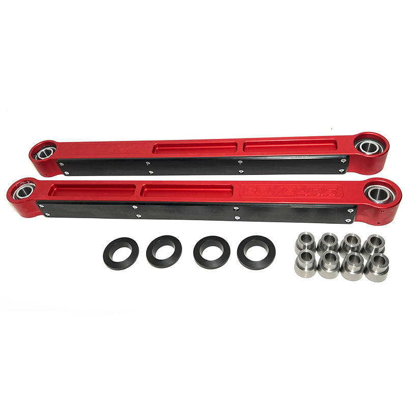 '21-23 Ford Bronco Camburg Billet Upper Arms & Trailing Arms Combo Kit (Limited Edition Red) parts