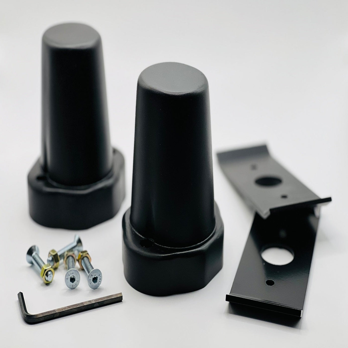 '05-15 Toyota Tacoma DuroBumps 4.25" Rear Bump Stops-DBR425TU Display of Included Parts 