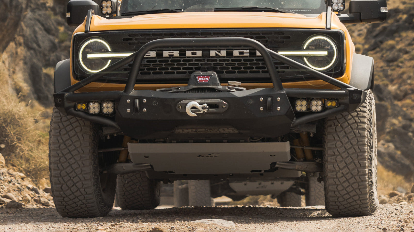'22-23 Ford Bronco CBI Off-Road Overland Front Skid Plate display