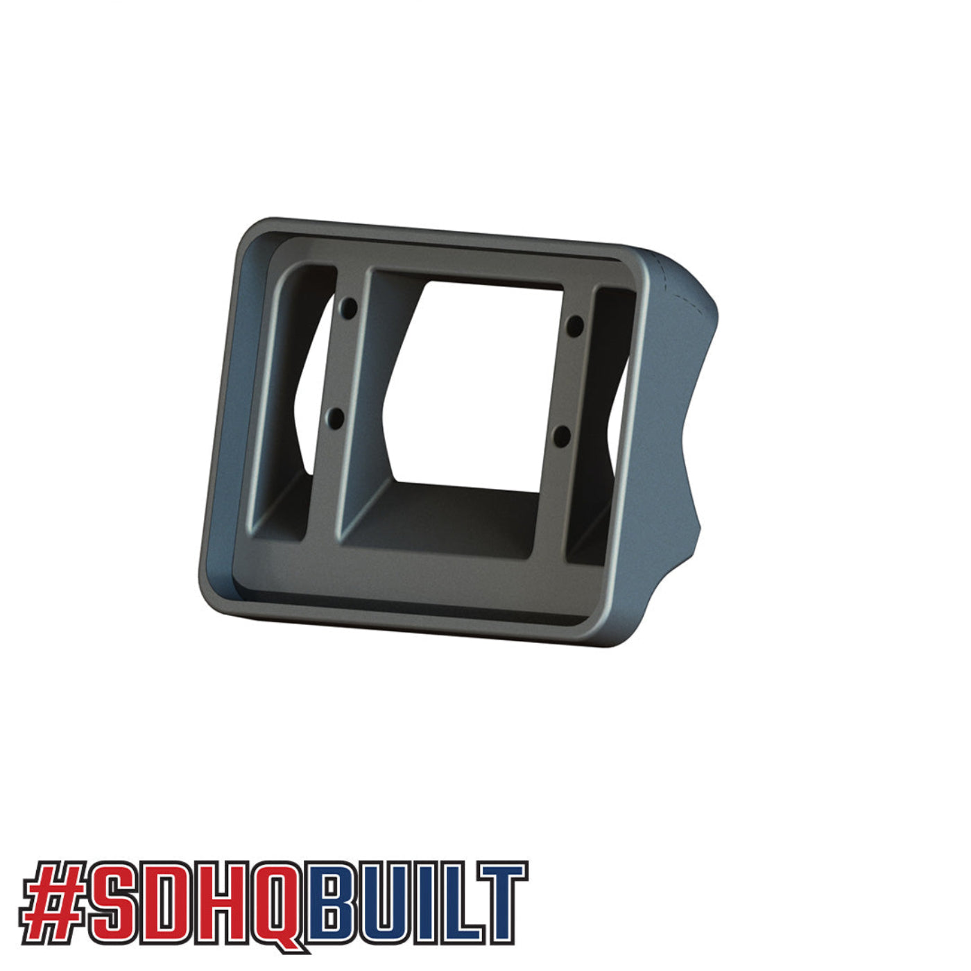'17-22 Ford F250/F350/F450 SDHQ Built Switch Pros RCR-Force-12 Flow Through Center Console Keypad Mount design 