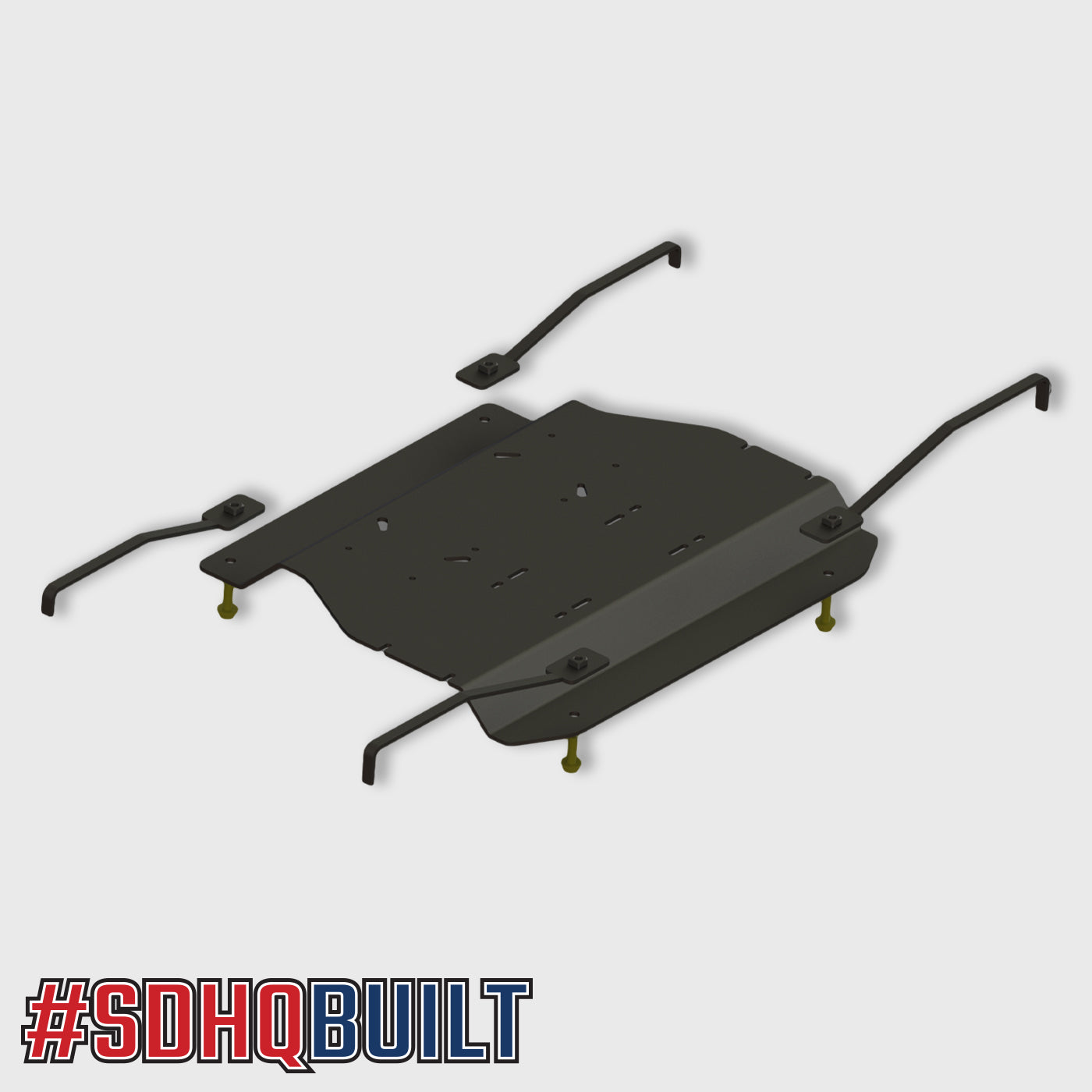 '17-24 Ford Super Duty F-250/F-350 SDHQ Built Under Bed Air Compressor Mount design 