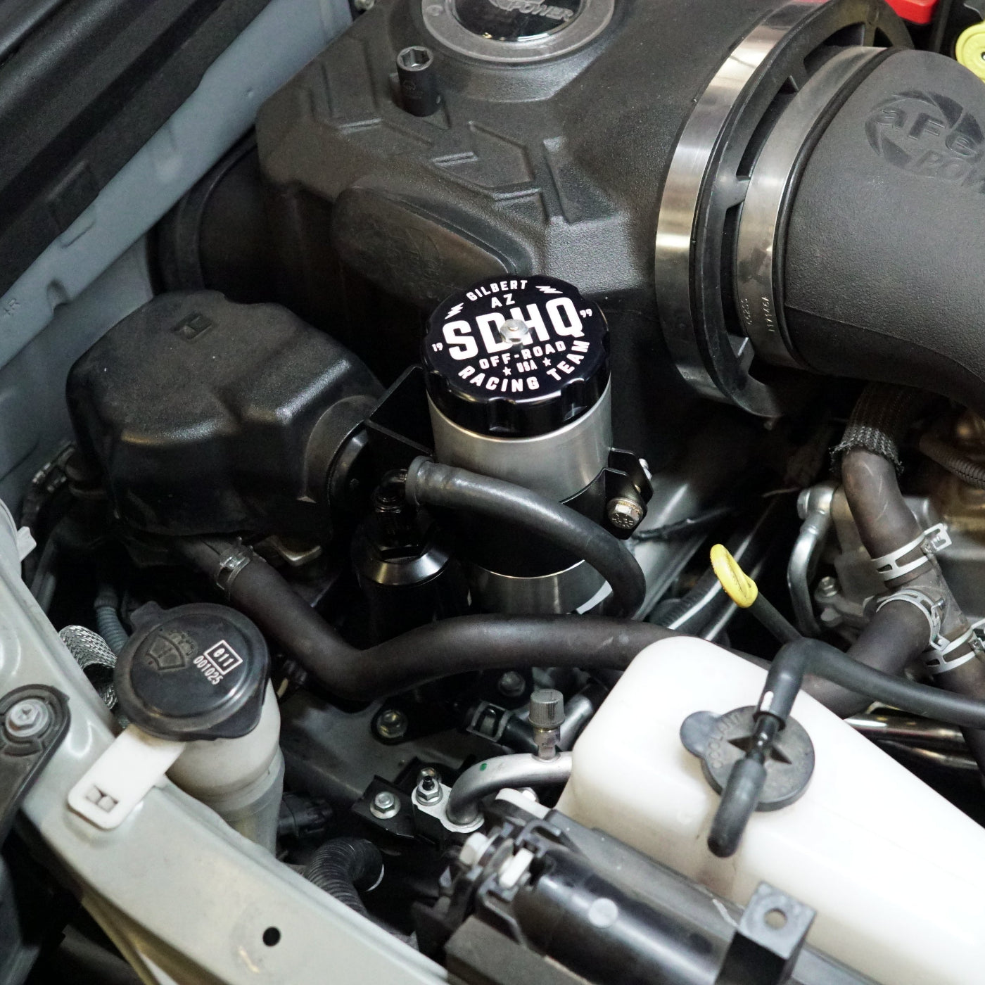 '10-23 Lexus GX460 SDHQ Built Power Steering Reservoir Kit installed 