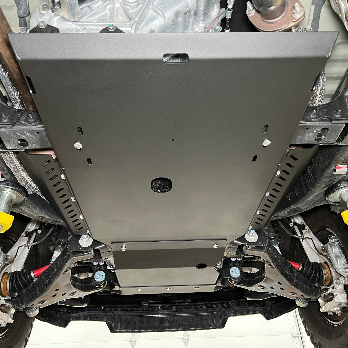 '22-23 Toyota Tundra RCI Off-Road Transmission/Transfer-Case Skid Plate (front view)