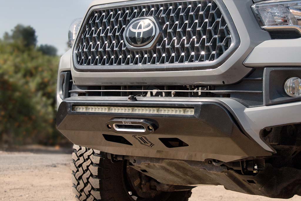 '16-23 Toyota Tacoma Impact Sport Front Bumper Icon display
