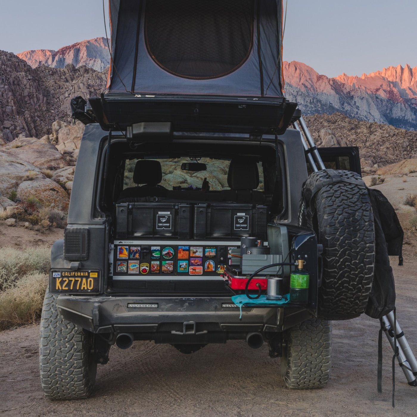 Goose Gear Side x Side Drawer Module - 39 3/8" Wide x 36" Depth Display in Vehicle 