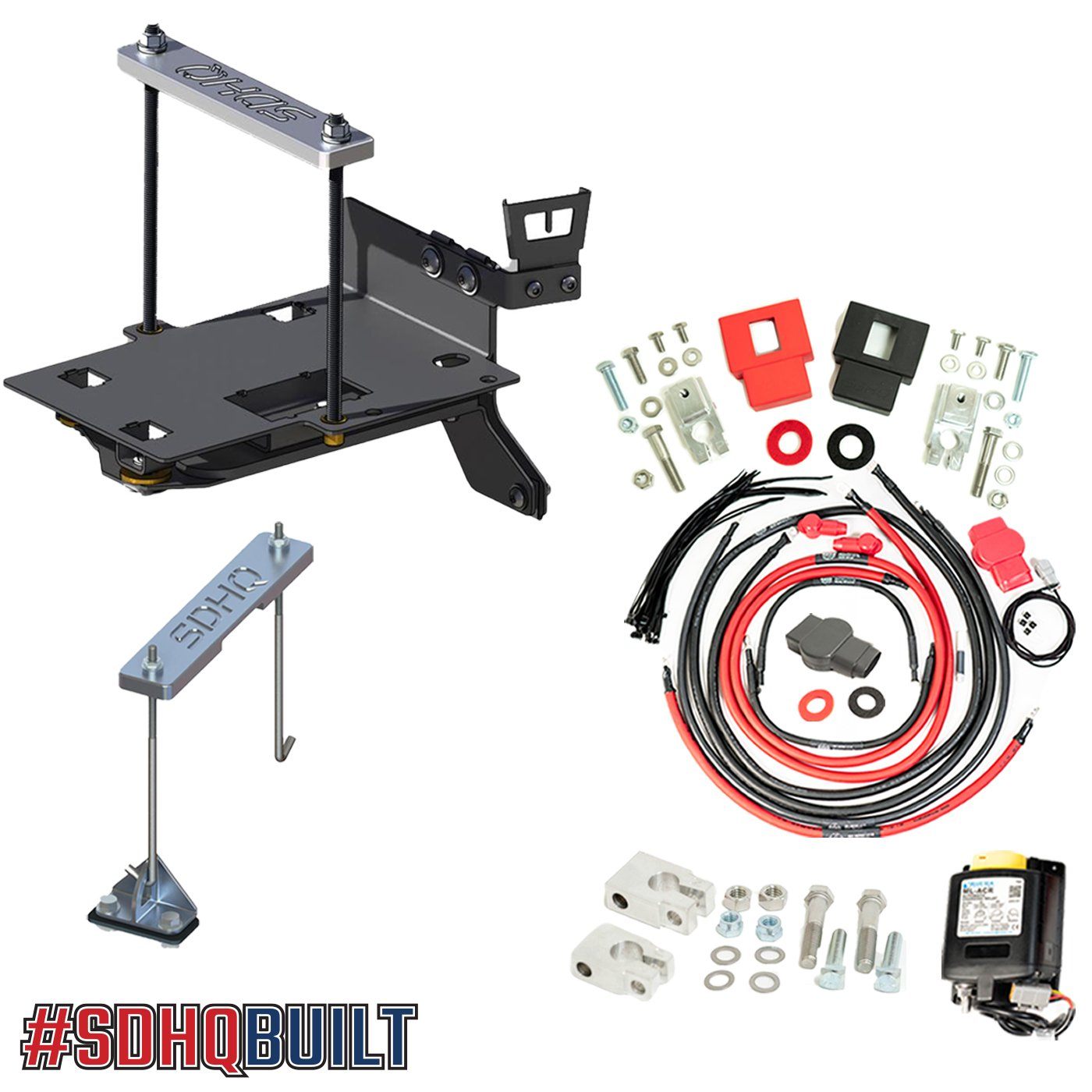 '08-21 Lexus LX570 SDHQ Built Complete Dual Battery Kit design 