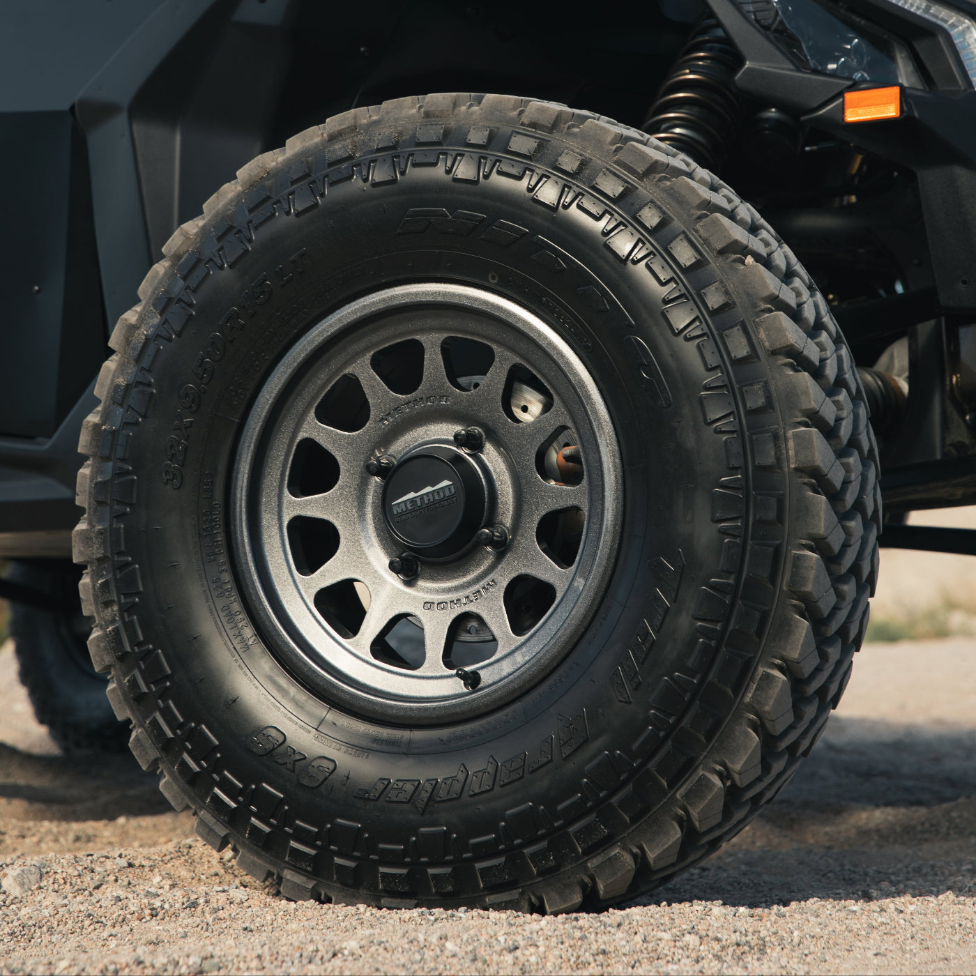 414 UTV Bead Grip Wheel Method display
