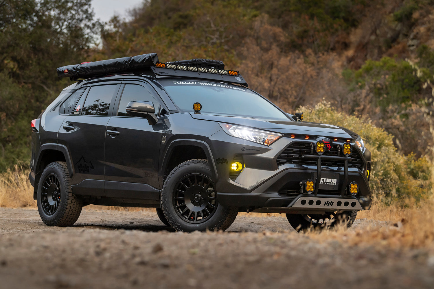 Method 707 Bead Grip Trail Series Wheels - Matte Black