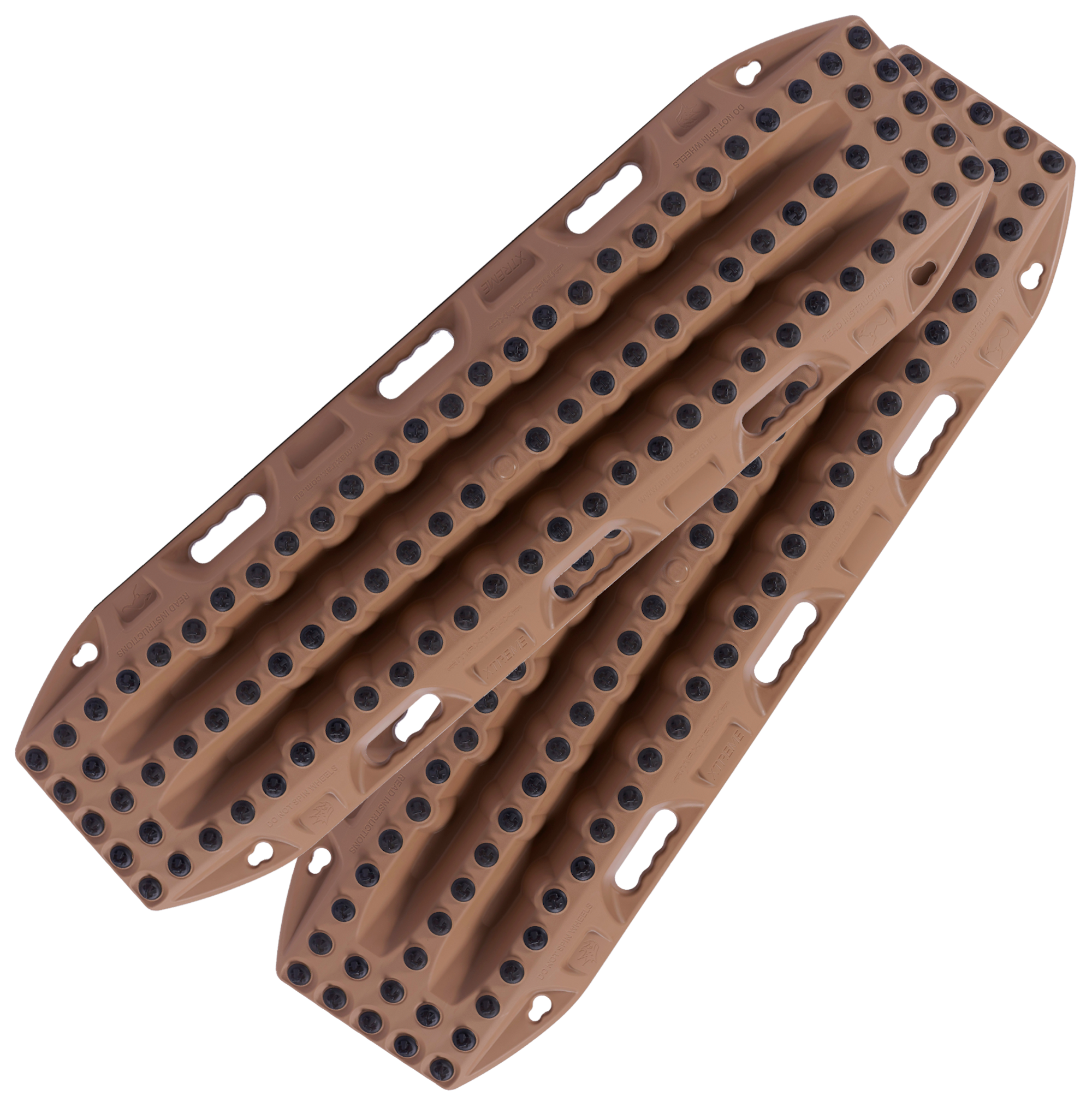 XTREME Recovery Boards Desert Tan MAXTRAX display