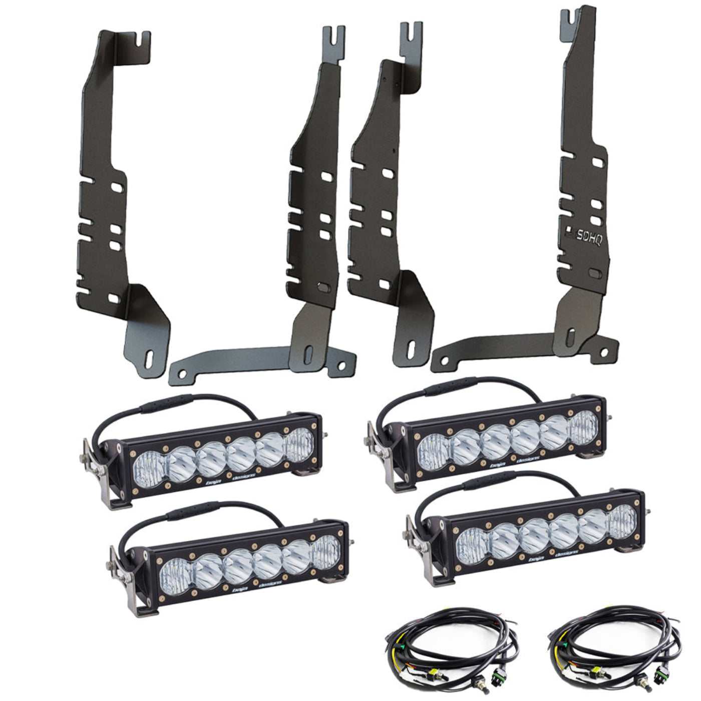 '19-25 Ram 1500 SDHQ Built "Build your Own" Behind the Grille LED Light Bar Mount kit design 