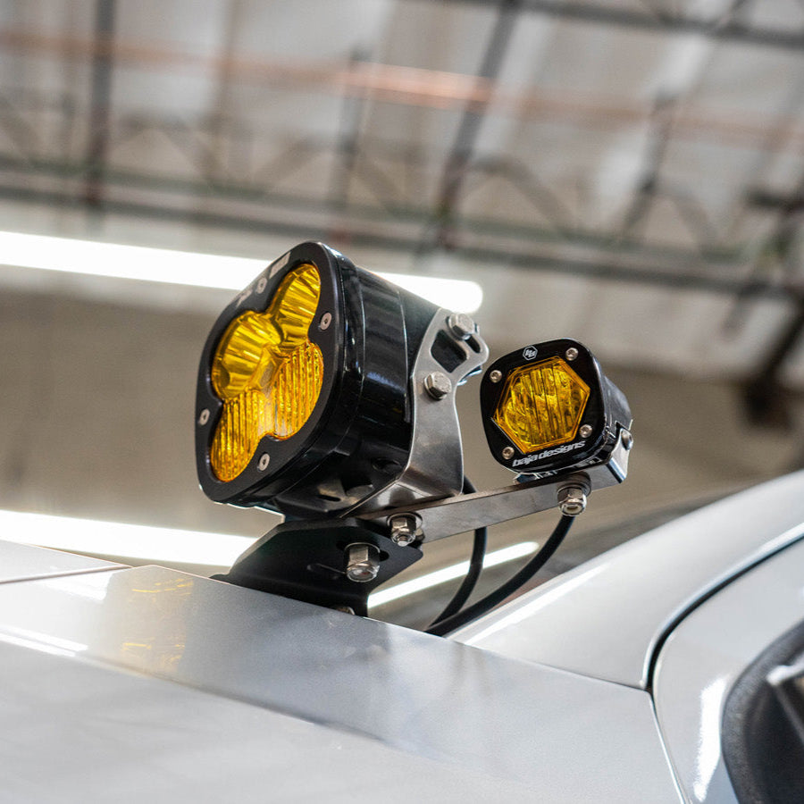 SDHQ Built A-Pillar Add A Light Mount Kit for Baja Designs XL Series Lights