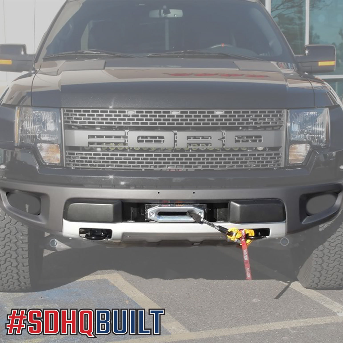 '10-14 Ford Raptor SDHQ Built Winch Mount