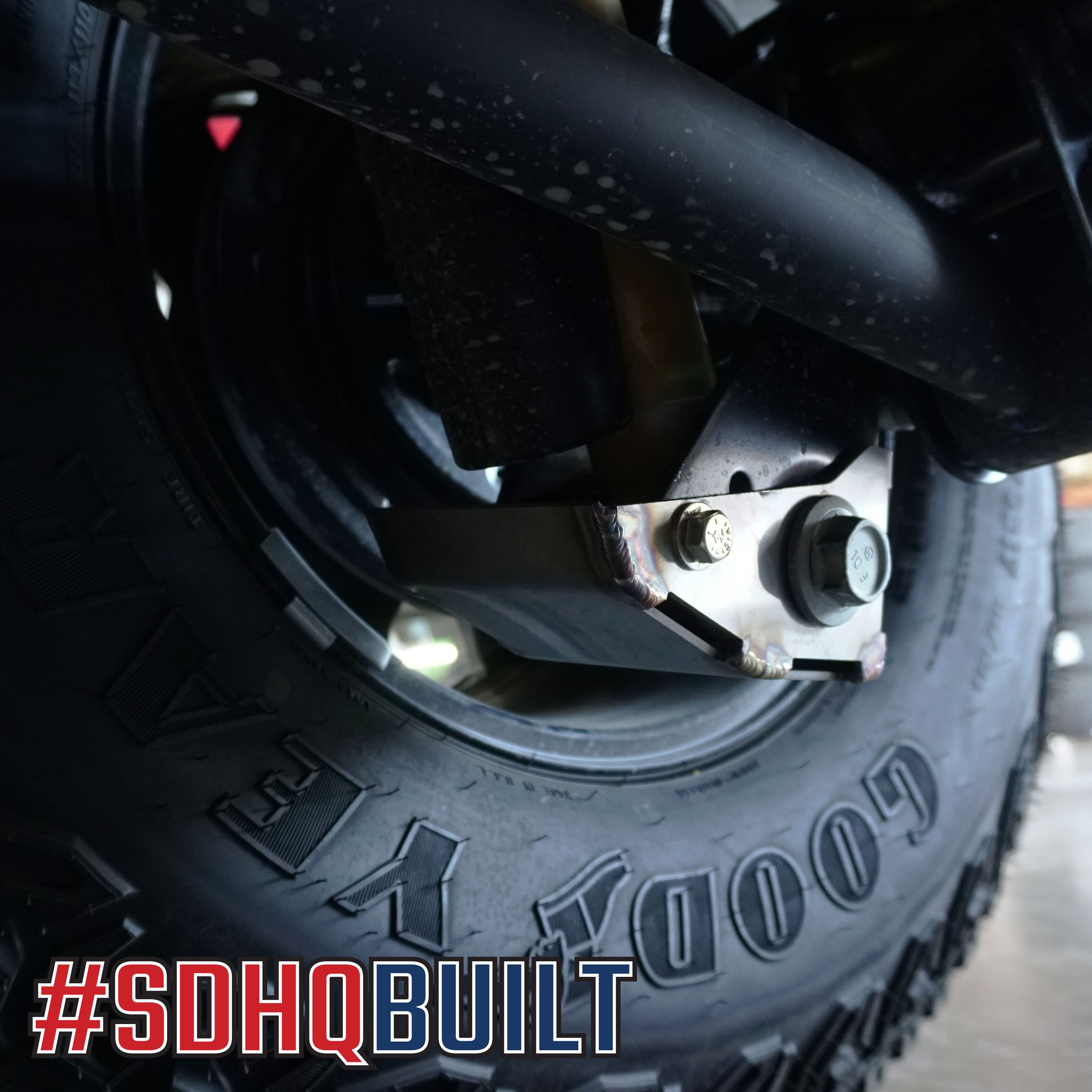 '21-Current Ford Bronco SDHQ Built Rear Shock Guards