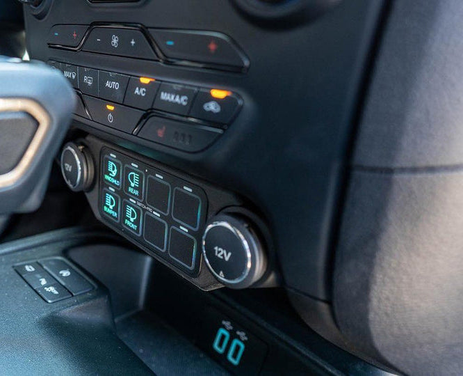 '19-Current Ford Ranger SDHQ Built Switch Pros SP-9100 Keypad Mount