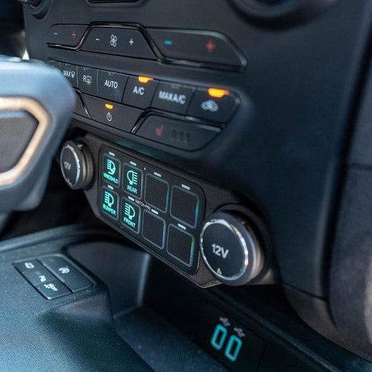 '19-Current Ford Ranger SDHQ Built Switch Pros SP-9100 Keypad Mount
