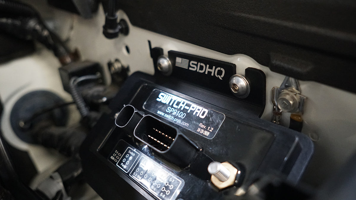 '08-21 Toyota Land Cruiser SDHQ Switch-Pros Power Module Mount display