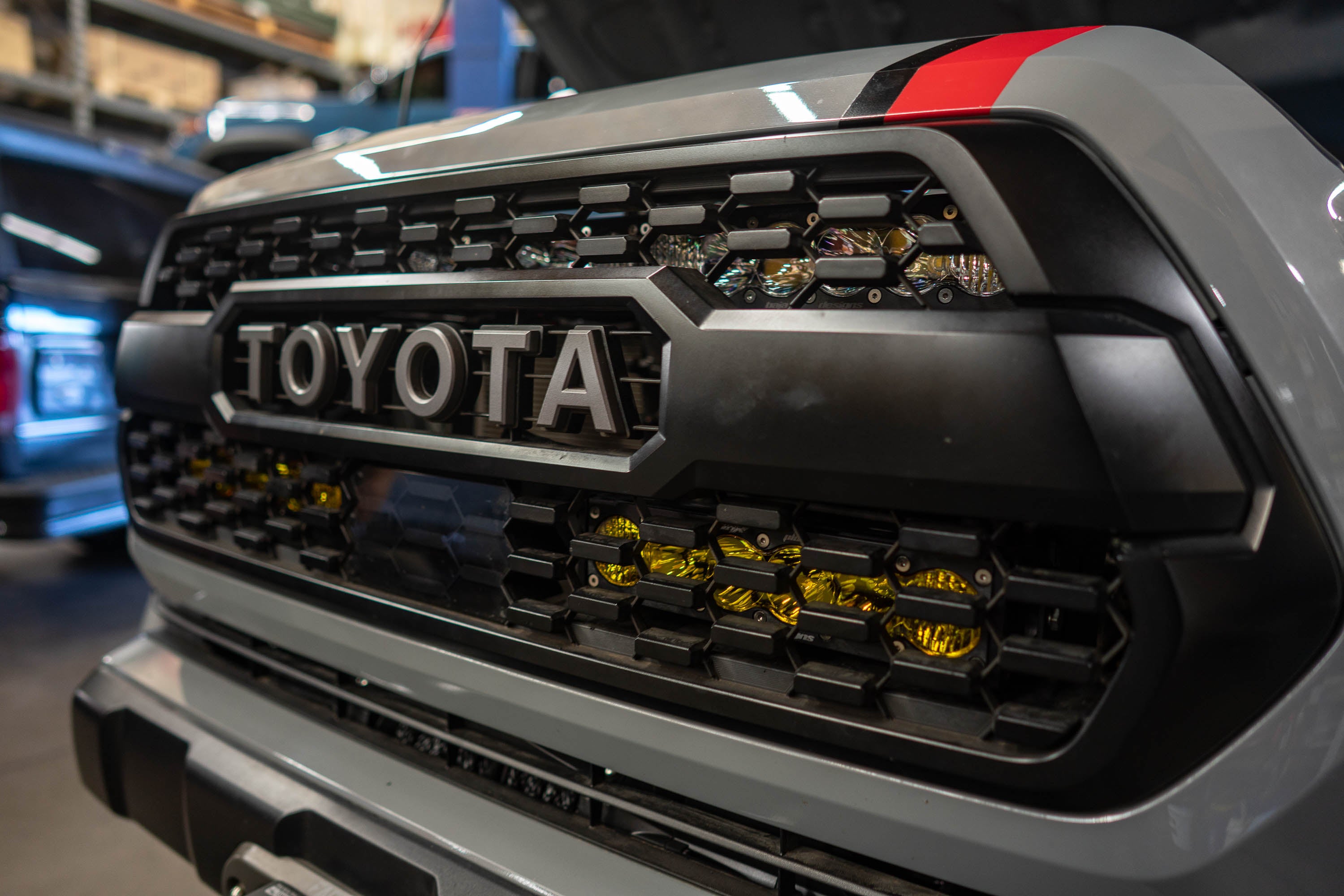 '16-Current Toyota Tacoma SDHQ Built BTG Dual 10" Light Bar Mount