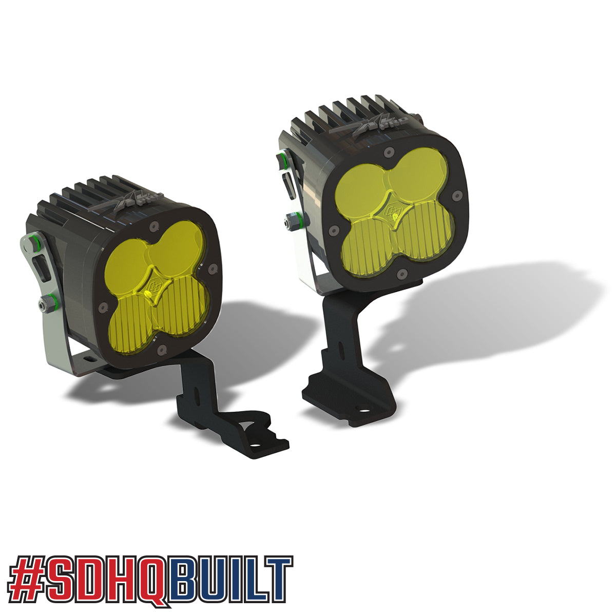 '15-19 Chevy/GM 2500/3500 SDHQ Built A-Pillar Light Mounts