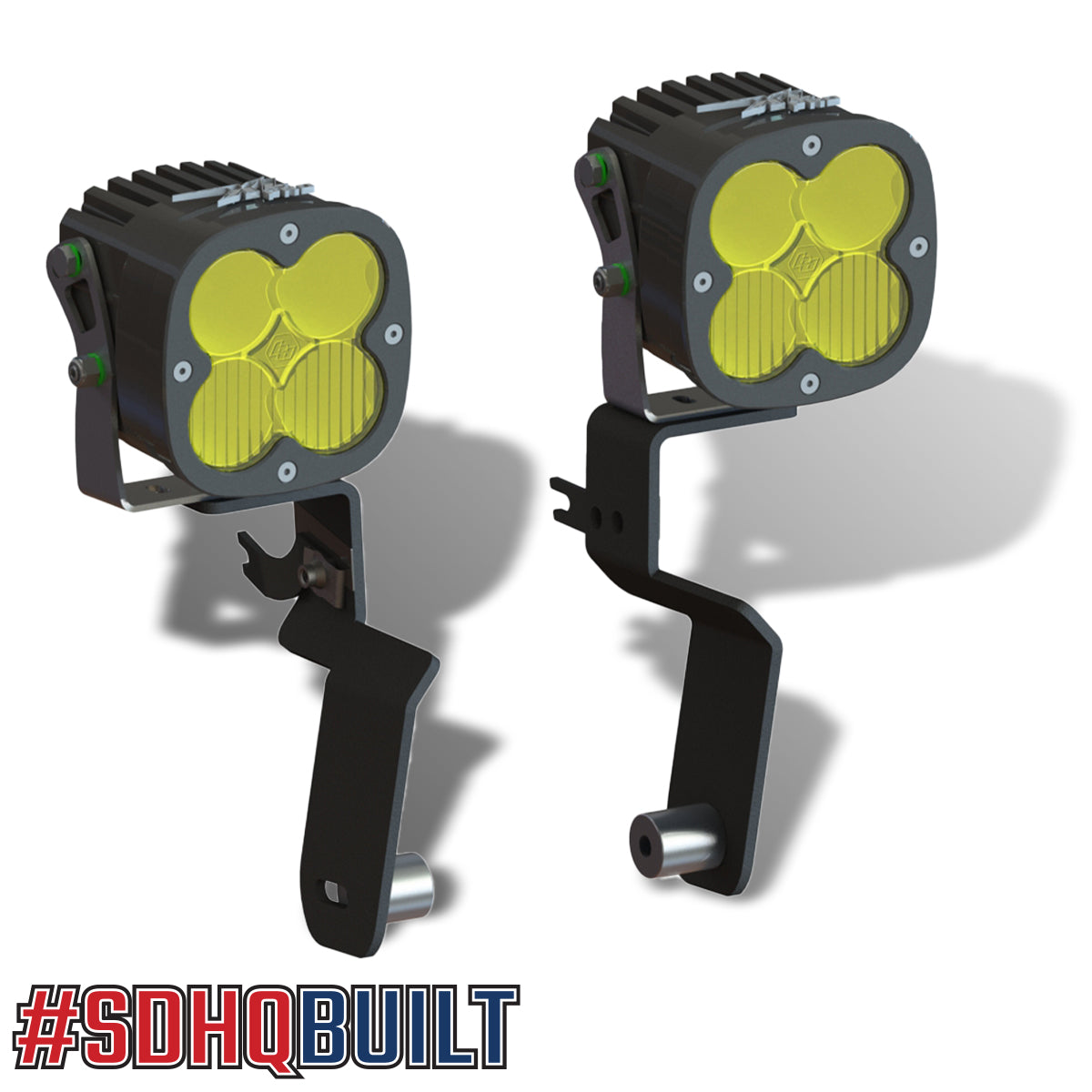 '19-Current Chevy 1500 SDHQ Built A-Pillar Light Mounts