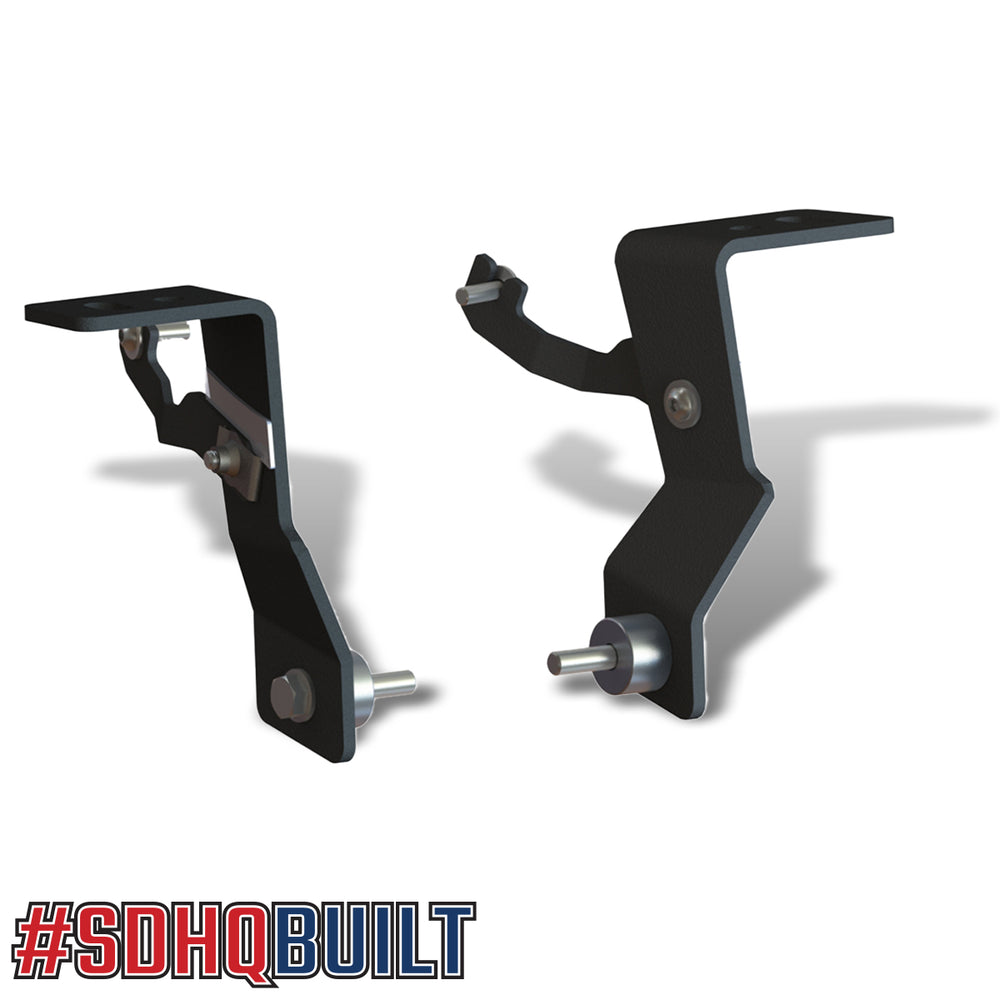 '19-24 GMC 1500 SDHQ Built A-Pillar Light Mounts