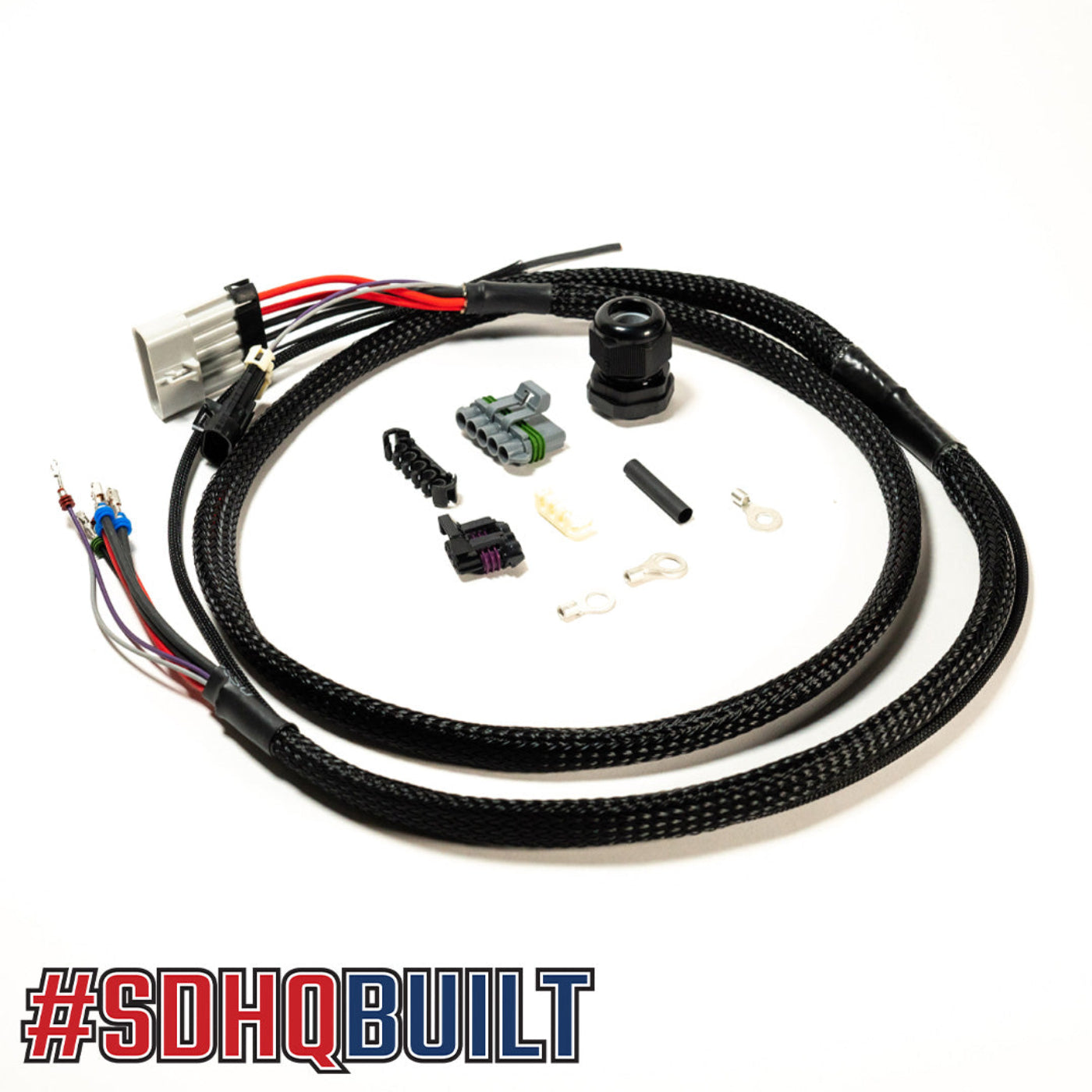SDHQ ARB Twin Extension Harness display of included parts