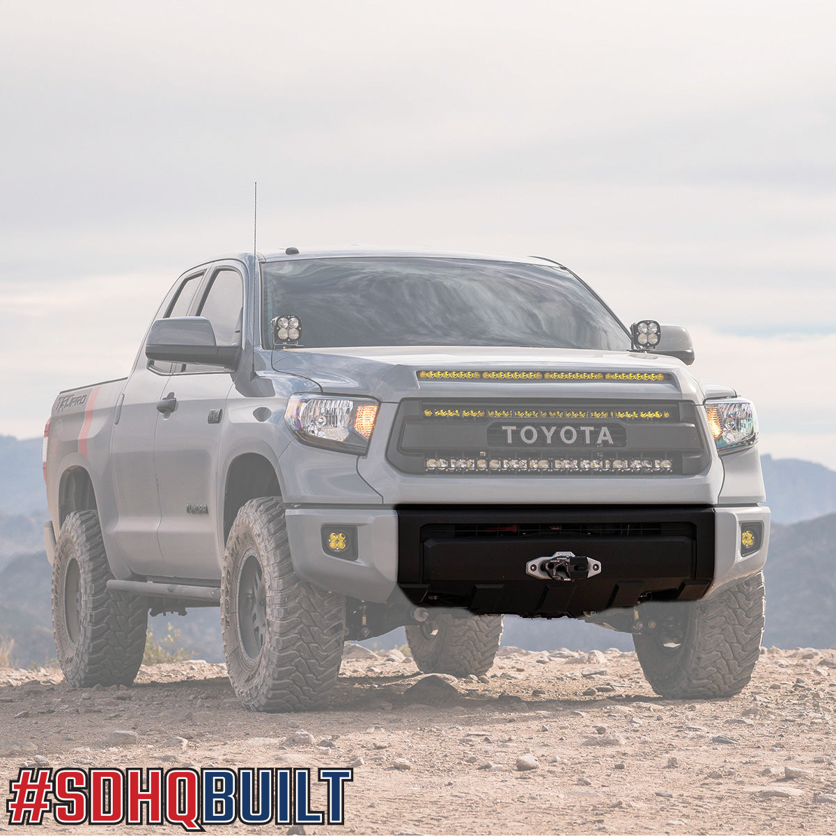 '10-21 Toyota Tundra SDHQ Built Hidden Winch Mount