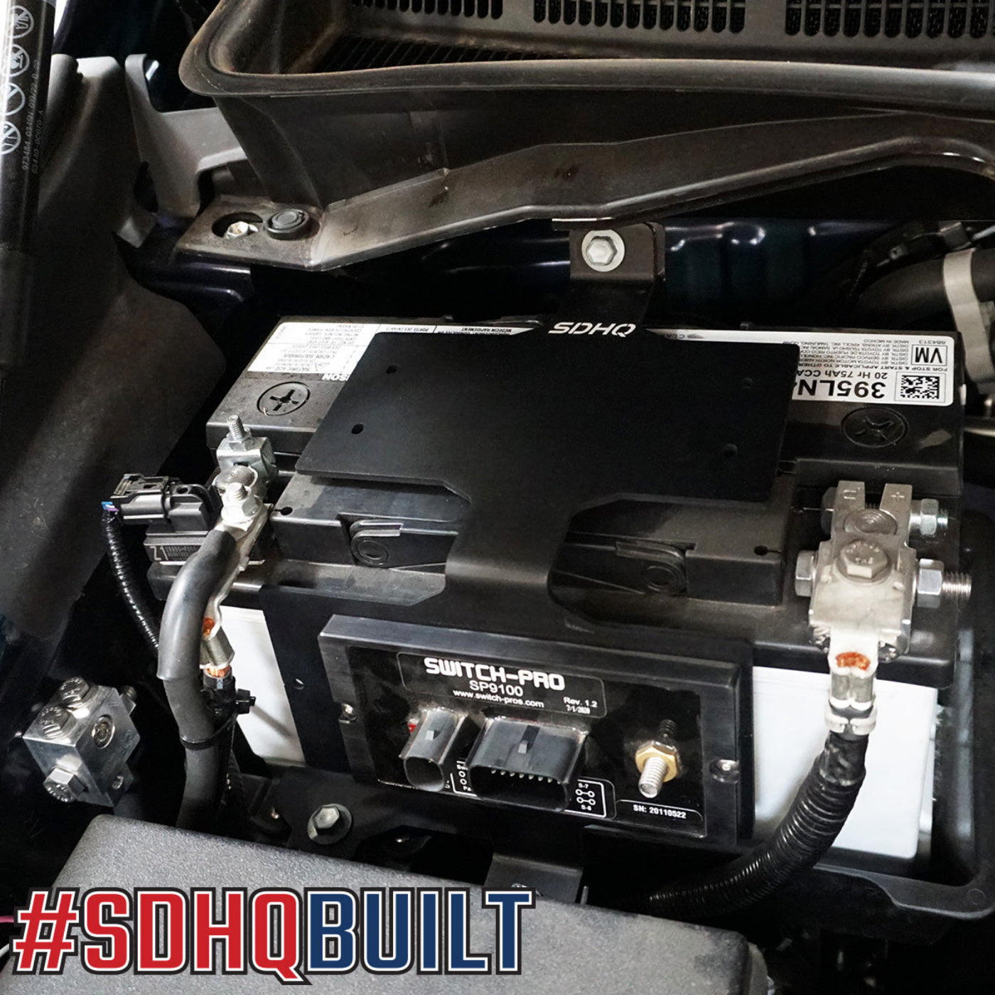 '22-24 Toyota Tundra SDHQ Built Switch-Pros Power Module Mount installed 