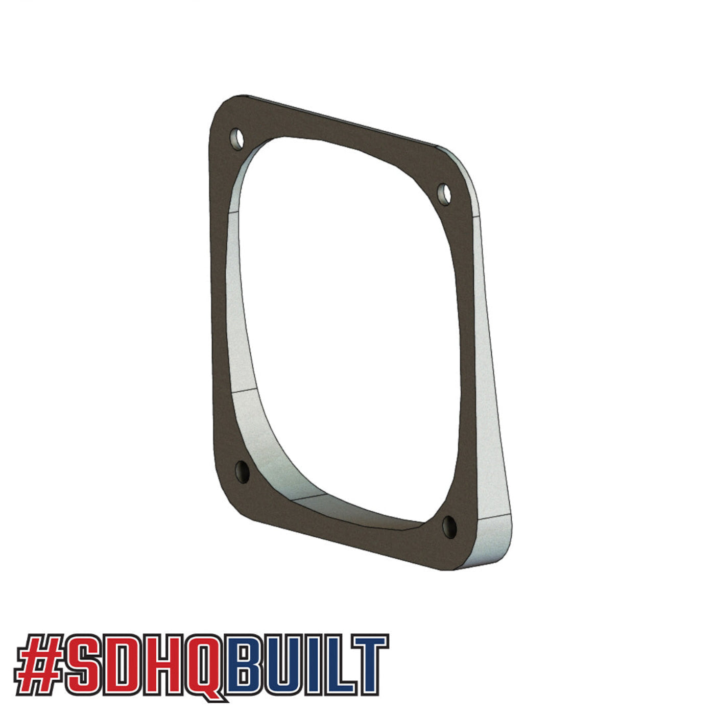 SDHQ Built Universal Squadron Series Rear Bumper Flush Mount Adapter Kit design 