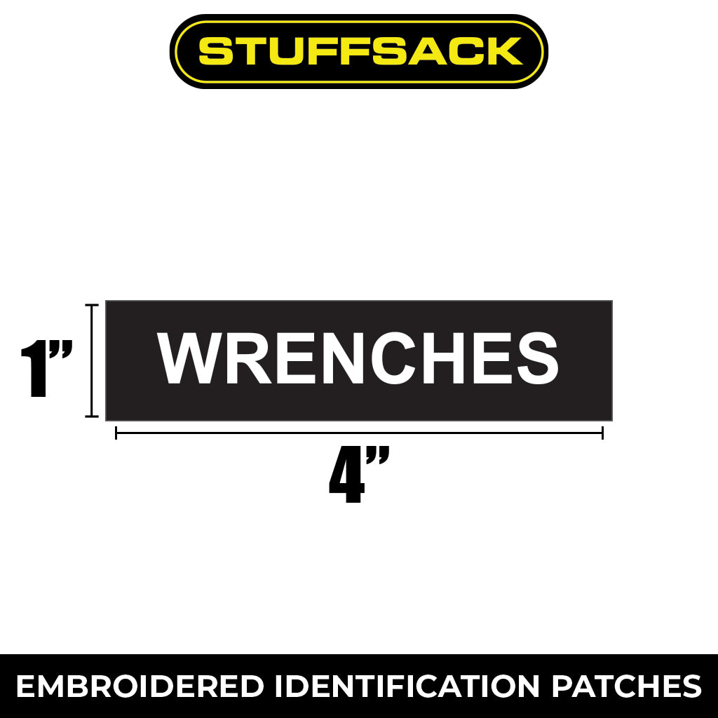 Identification Patches Stuffsack design