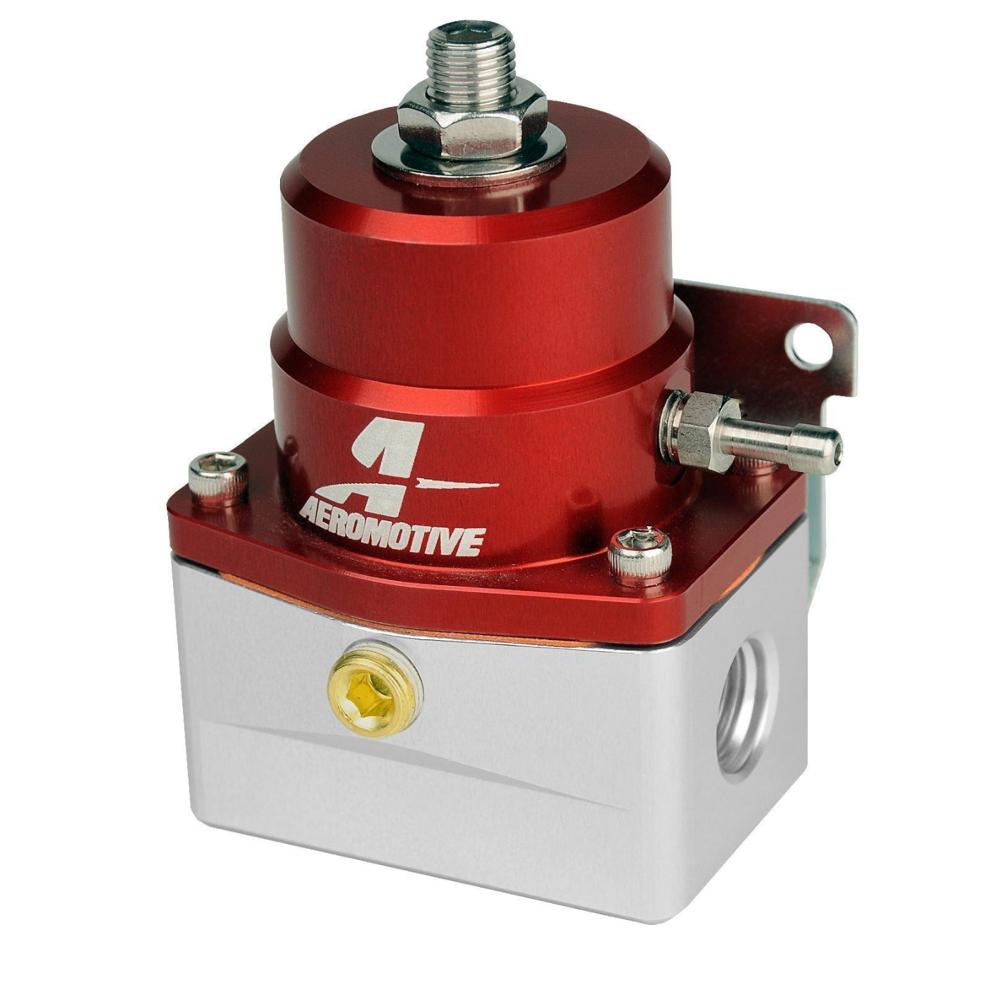 A1000 Classic EFI Regulator Regulator Aeromotive Inc. ORB-06 Red/Silver 