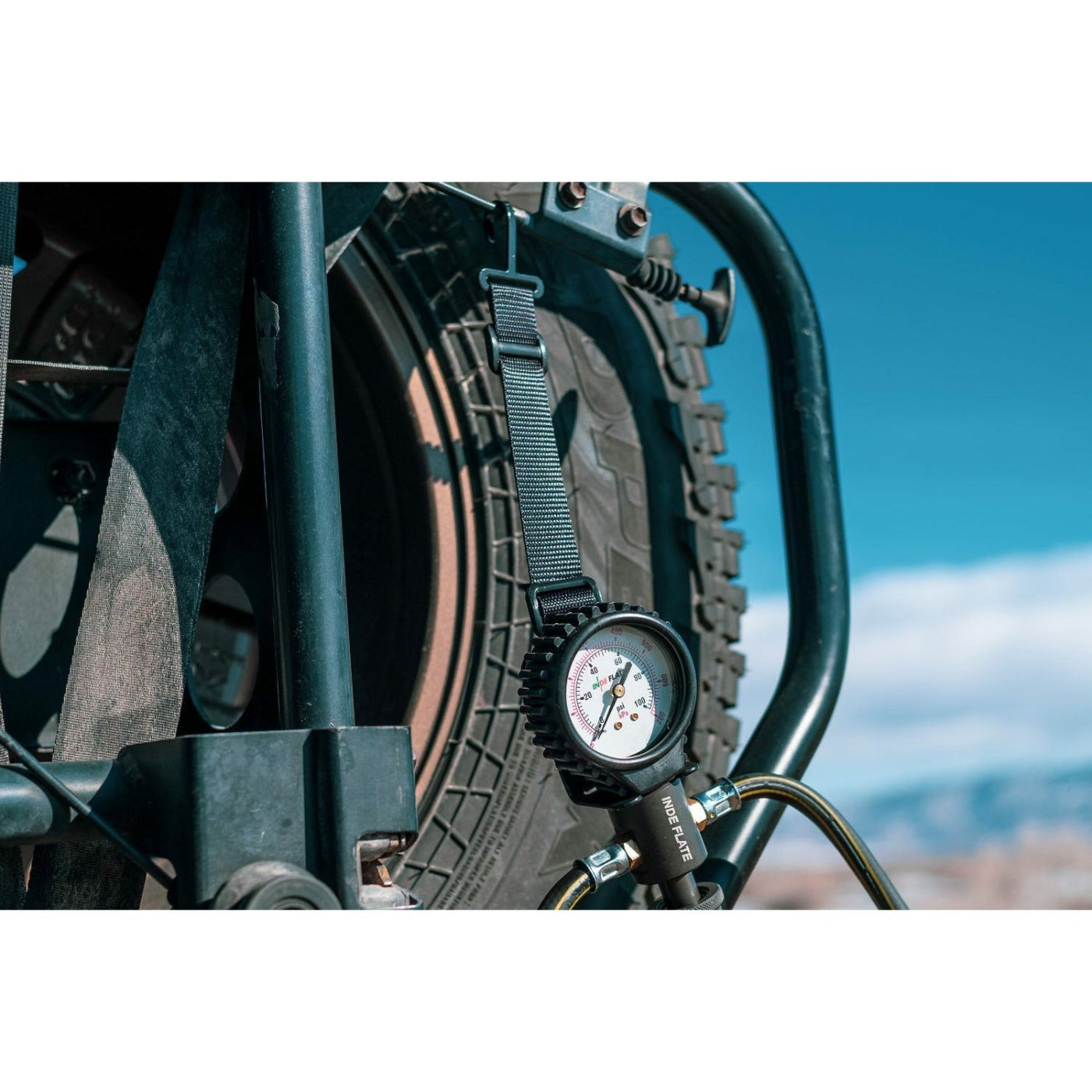 Indeflate Four Hose Unit display