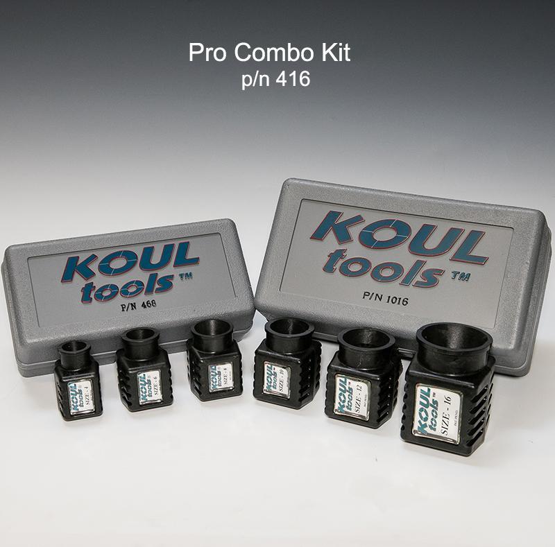 AN Hose Assembly Tool Kit Hose Fitting Tools Koul Tools Pro Combo Kit 