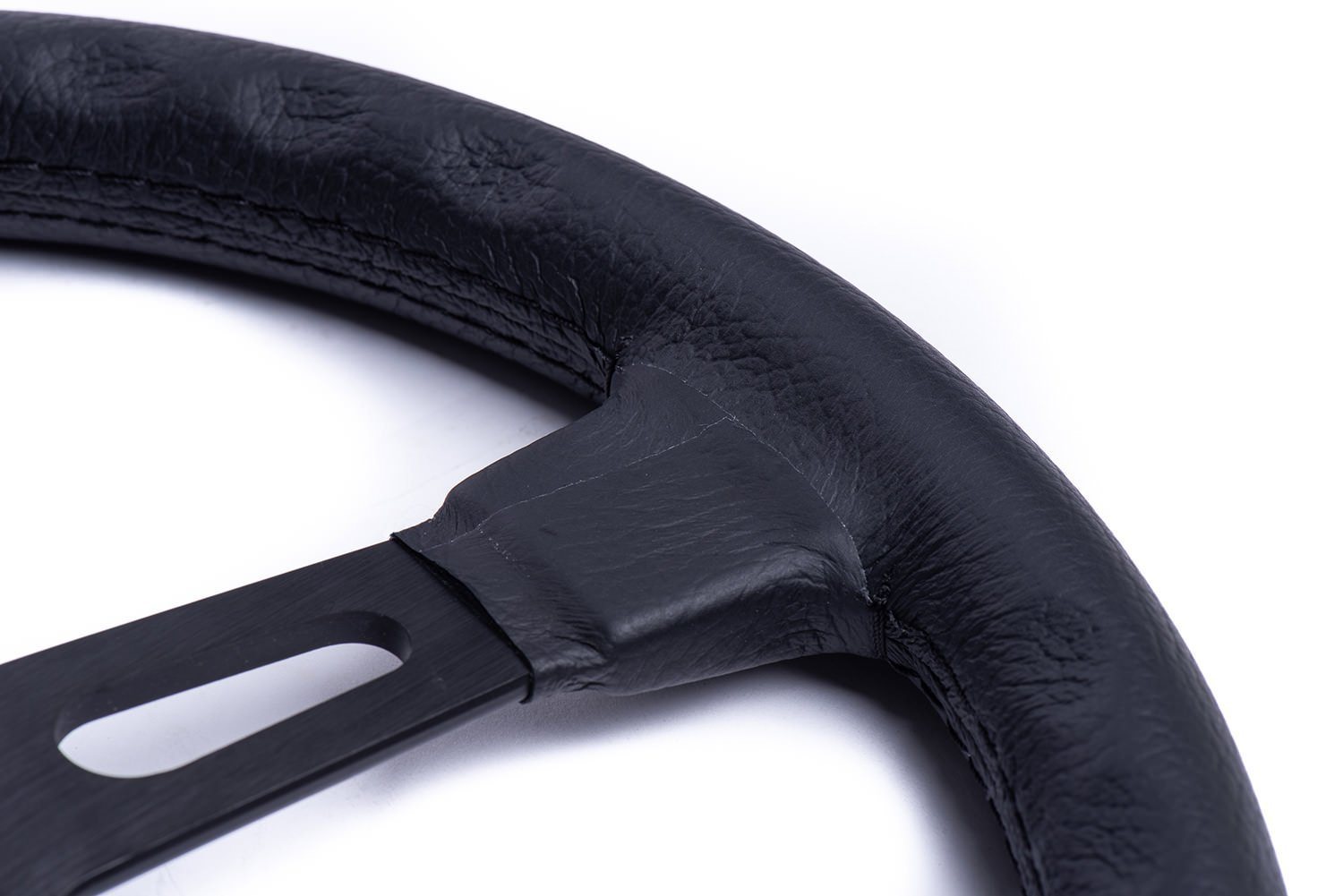 AUTODROMO 80 Black Steering Wheel MPI close-up