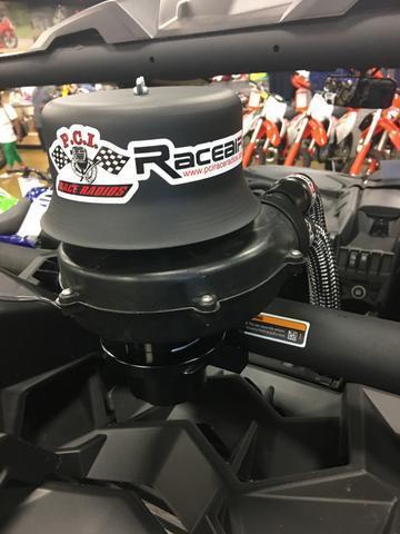 Billet Race Air Motor Mount RaceAir PCI Radios display