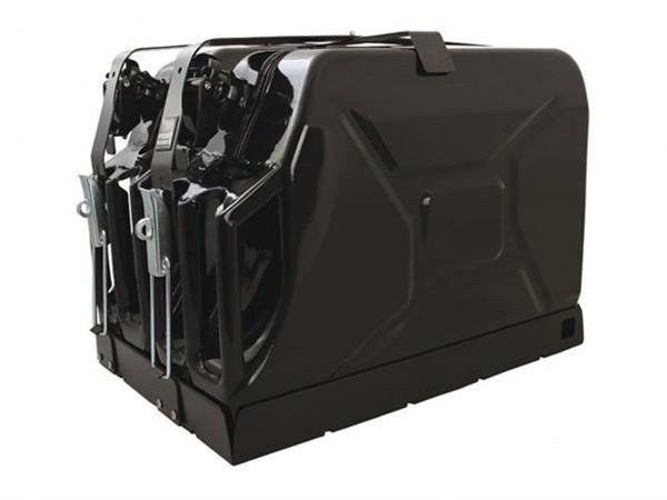 Double Jerry Can Holder Roof Racks Front Runner  display