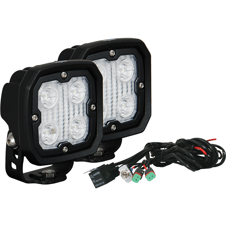 Duralux Automotive LED Light Lighting Vision X 4 LED's 10° parts