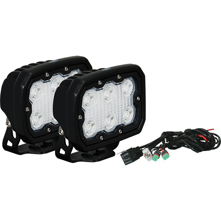Duralux Automotive LED Light Lighting Vision X 6 LED's 10°  parts