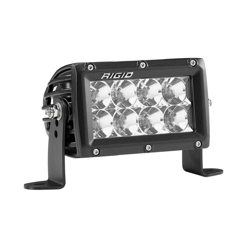 E-Series PRO LED Light Bar Lighting Rigid Industries 4" Black Flood